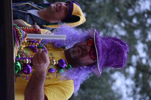 Bayport Parading Society and  Mystic DJ Riders Mardi Gras Parade