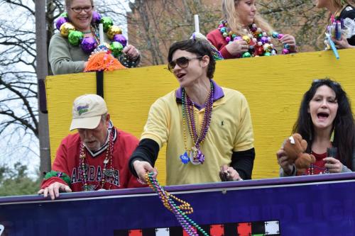 Bayport Parading Society and  Mystic DJ Riders Mardi Gras Parade