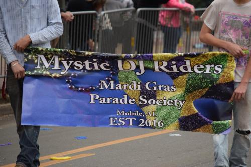 Bayport Parading Society and  Mystic DJ Riders Mardi Gras Parade