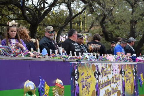 Bayport Parading Society and  Mystic DJ Riders Mardi Gras Parade