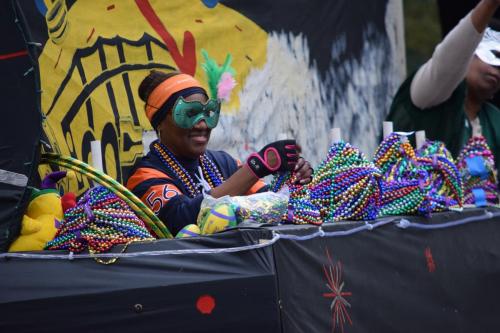 Bayport Parading Society and  Mystic DJ Riders Mardi Gras Parade
