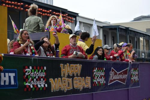Bayport Parading Society and  Mystic DJ Riders Mardi Gras Parade