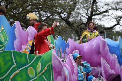 Bayport Parading Society and  Mystic DJ Riders Mardi Gras Parade