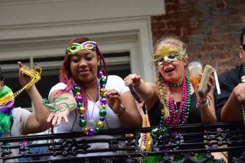 Mardi Gras in the French Quarter 2018