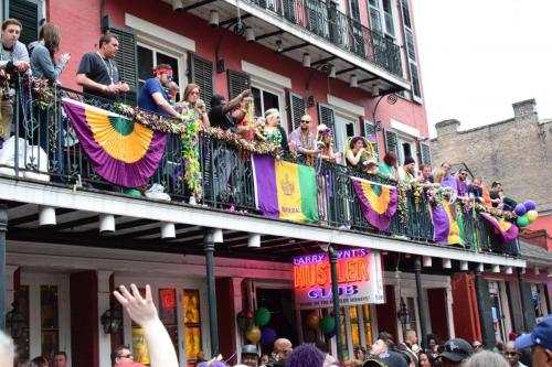 Mardi Gras in the French Quarter 2018