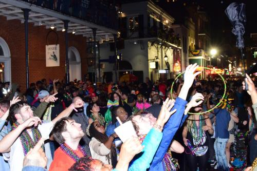 Mardi Gras in the French Quarter 2018