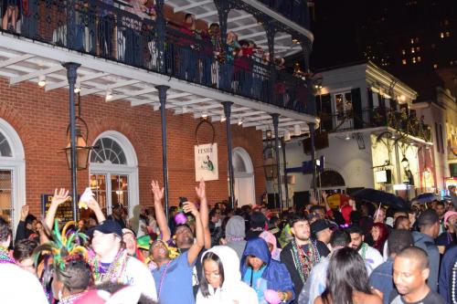 Mardi Gras in the French Quarter 2018