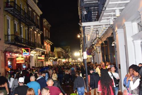 Mardi Gras in the French Quarter 2018