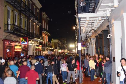 Mardi Gras in the French Quarter 2018