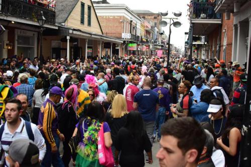 Mardi Gras in the French Quarter 2018