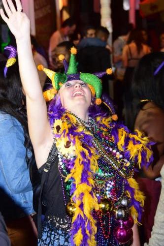 Mardi Gras in the French Quarter 2018