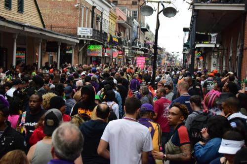 Mardi Gras in the French Quarter 2018
