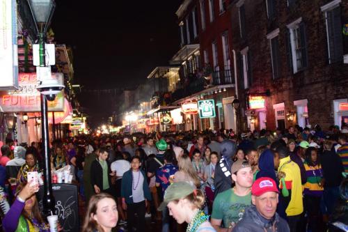 Mardi Gras in the French Quarter 2018