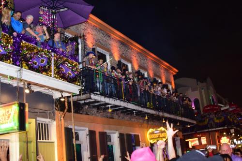 Mardi Gras in the French Quarter 2018