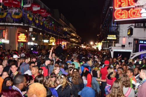 Mardi Gras in the French Quarter 2018