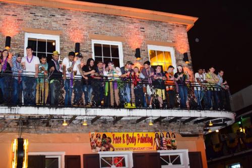 Mardi Gras in the French Quarter 2018
