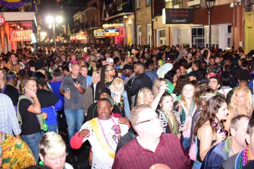 Mardi Gras in the French Quarter 2018