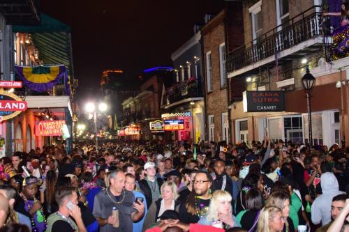 Mardi Gras in the French Quarter 2018