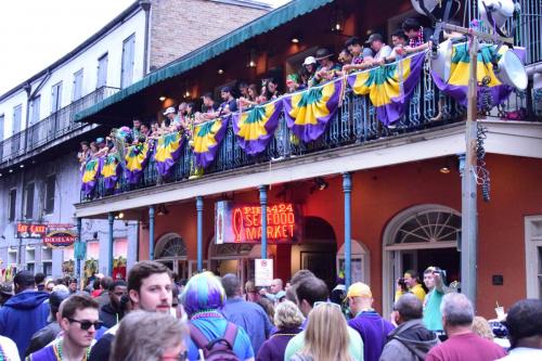 Mardi Gras in the French Quarter 2018