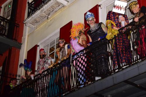 Mardi Gras in the French Quarter 2018