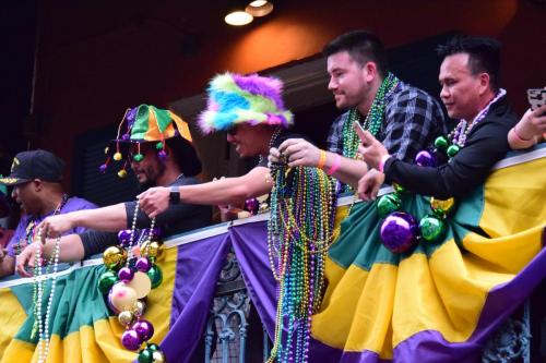 Mardi Gras in the French Quarter 2018
