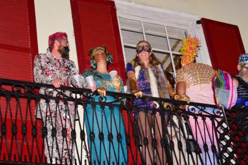 Mardi Gras in the French Quarter 2018