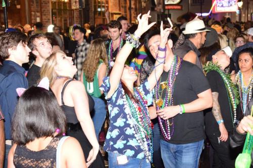 Mardi Gras in the French Quarter 2018