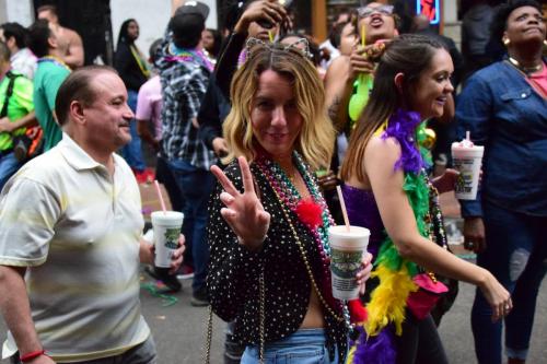 Mardi Gras in the French Quarter 2018