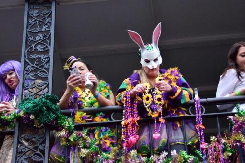 Mardi Gras in the French Quarter 2018