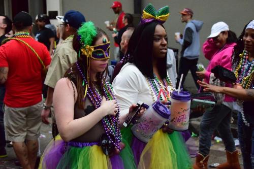 Mardi Gras in the French Quarter 2018