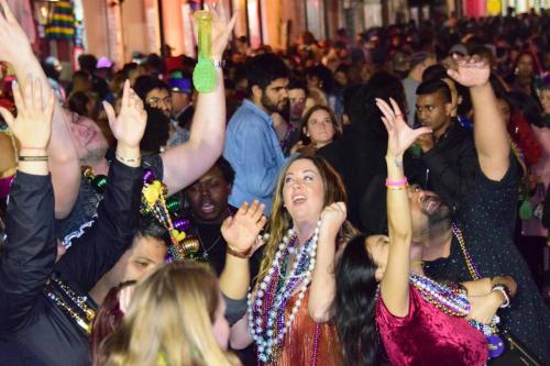 Mardi Gras in the French Quarter 2018