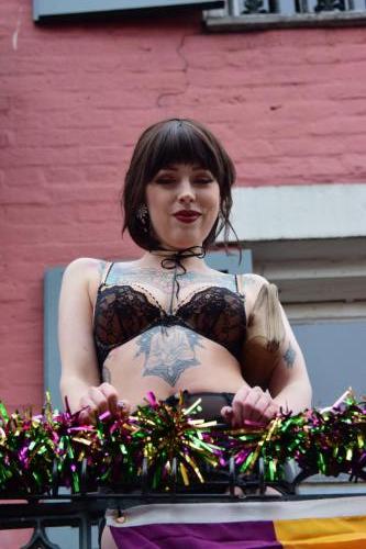 Mardi Gras in the French Quarter 2018