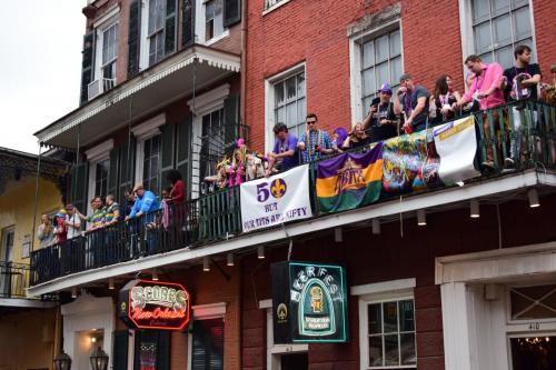 Mardi Gras in the French Quarter 2018