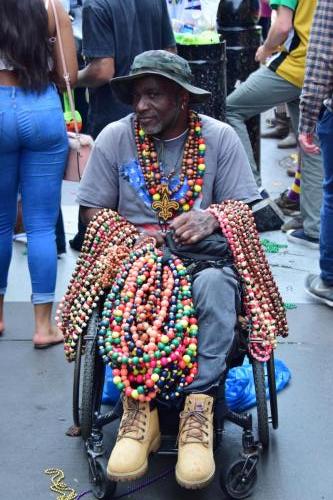 Mardi Gras in the French Quarter 2018