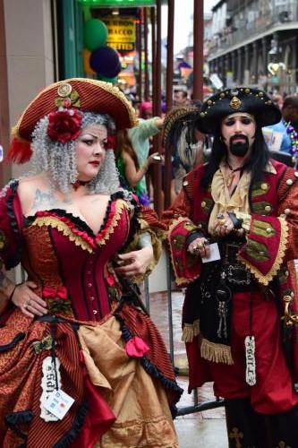 Mardi Gras in the French Quarter 2018