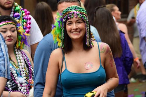 Mardi Gras in the French Quarter 2018