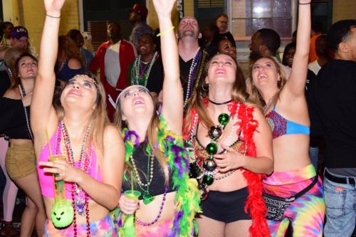 Mardi Gras in the French Quarter 2018