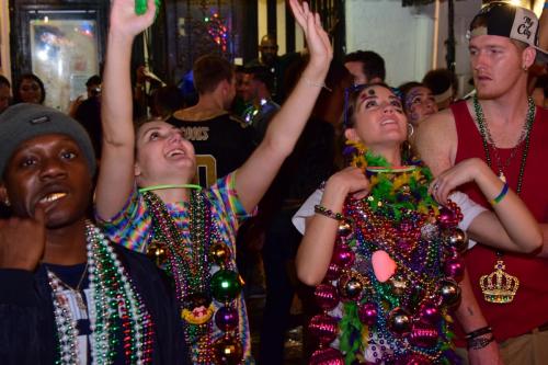 Mardi Gras in the French Quarter 2018