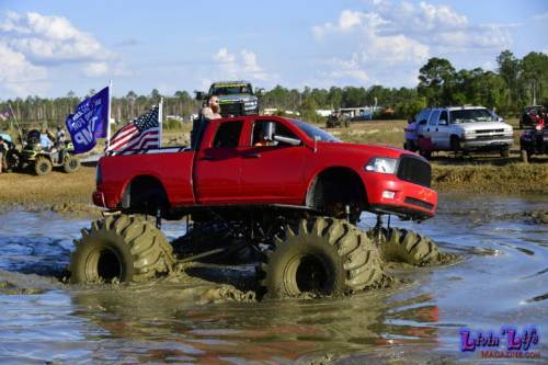 Trucks Gone Wild at Redneck Mud Park - Spring Break - Daytime 0034