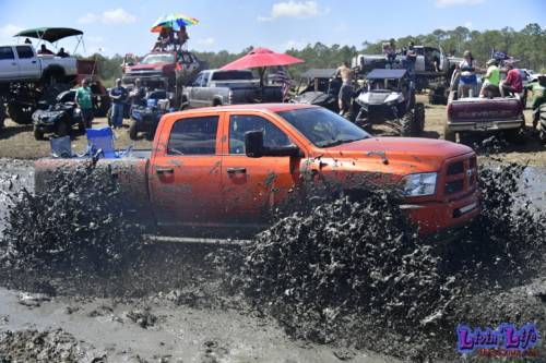 Trucks Gone Wild at Redneck Mud Park - Spring Break - Daytime 0456