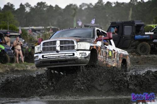 Trucks Gone Wild at Redneck Mud Park - Spring Break - Daytime 1436