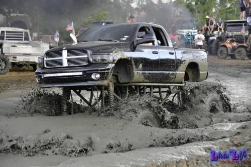 Trucks Gone Wild at Redneck Mud Park - Spring Break - Daytime 1464