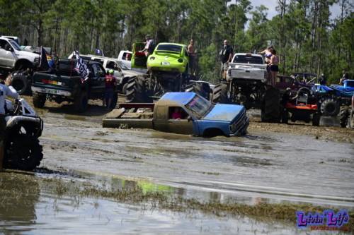 Trucks Gone Wild at Redneck Mud Park - Spring Break - Daytime 1746
