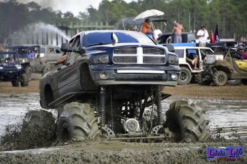 Trucks Gone Wild at Redneck Mud Park - Spring Break - Daytime 1890