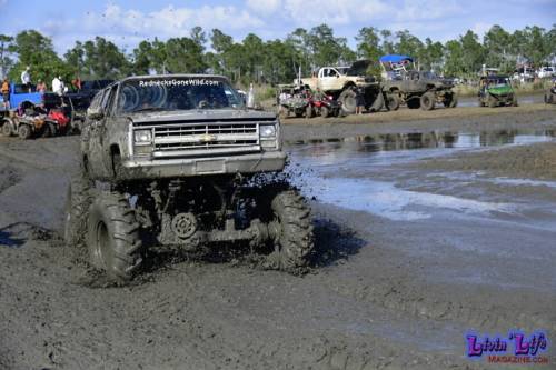 Trucks Gone Wild at Redneck Mud Park - Spring Break - Daytime 1954