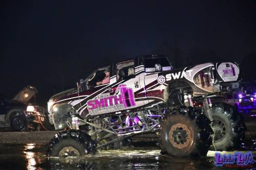 Trucks Gone Wild at Redneck Mud Park - Spring Break 2022 - Night Life 2106