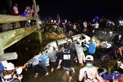 Trucks Gone Wild at Redneck Mud Park - Spring Break 2022 - Night Life 2170