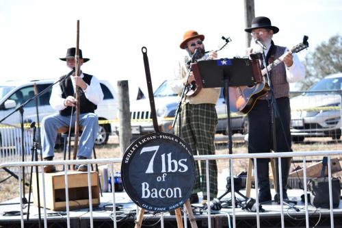 38th Brooksville Raid Civil War Re-enactment. 7lbs of Bacon played period time music for everyone to enjoy.
