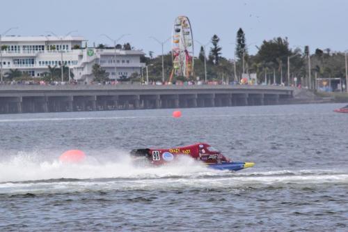Formula-2 Powerboat Racing at the Bradenton Area River Regatta