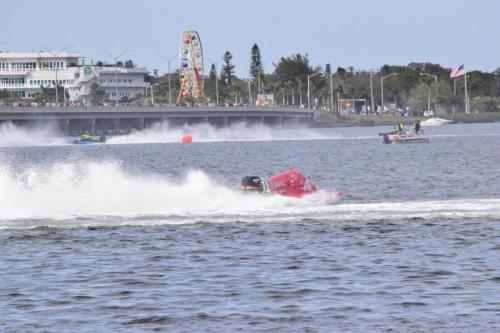 Formula-2 Powerboat Racing at the Bradenton Area River Regatta